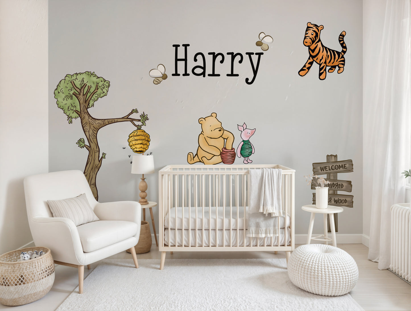 Winnie the Pooh wall decals
