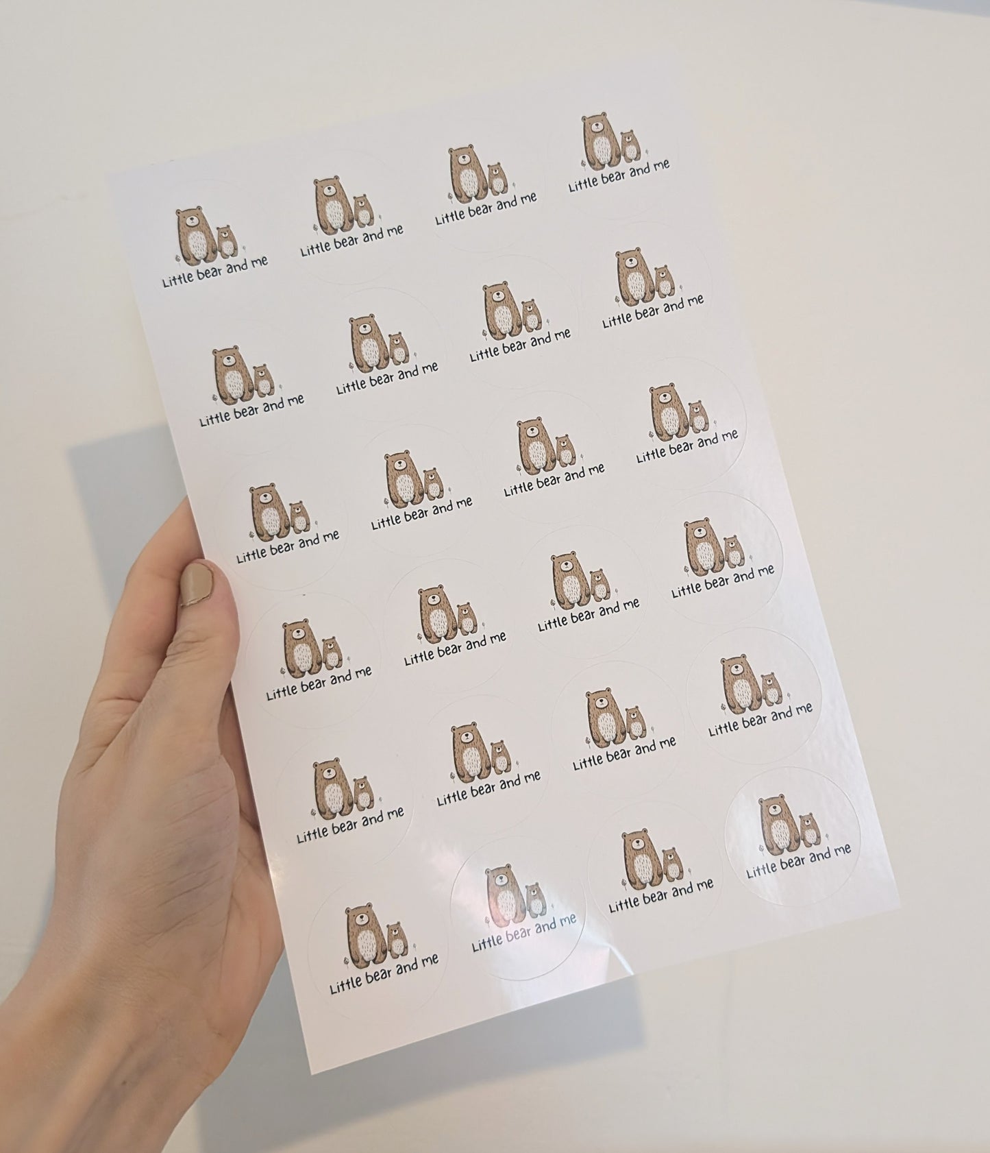 Round Logo Stickers