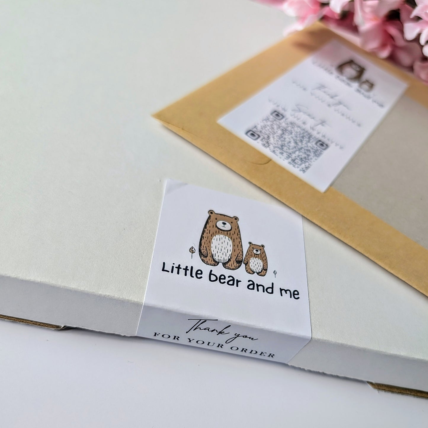 Box seal stickers