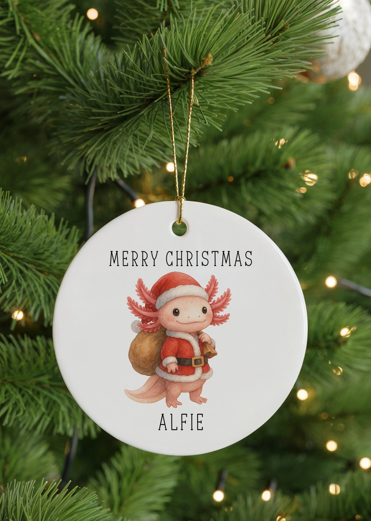 Axolotyl bauble