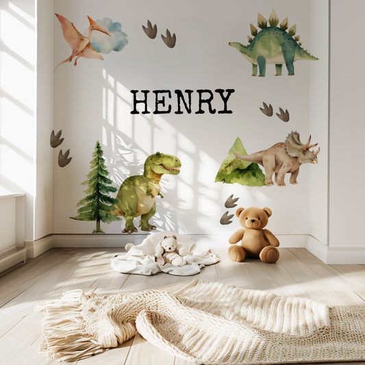 Dinosaur wall decals