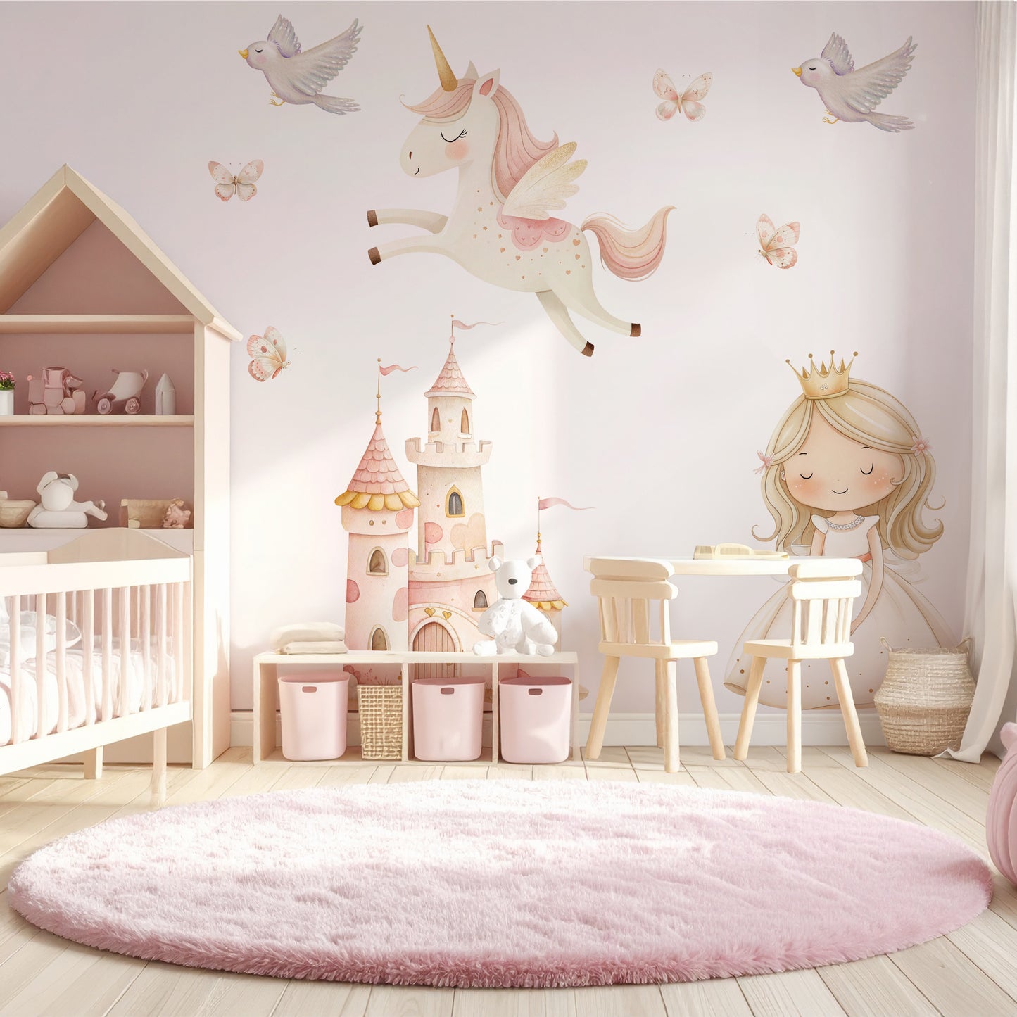 Princess wall decals