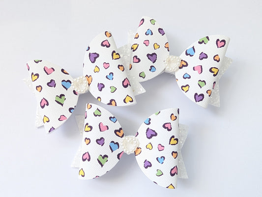 Rainbow leopard bow